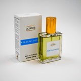 Olyantis 60 ml Peaceful Ocean eau de parfum bottle and packaging on a white background.